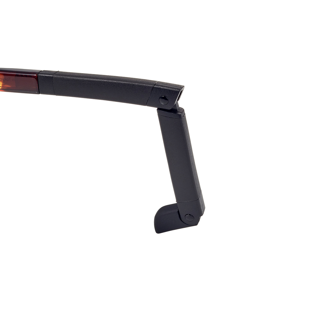 OWNDAYS | MOVE Brown Demi Full Rim Boston left side